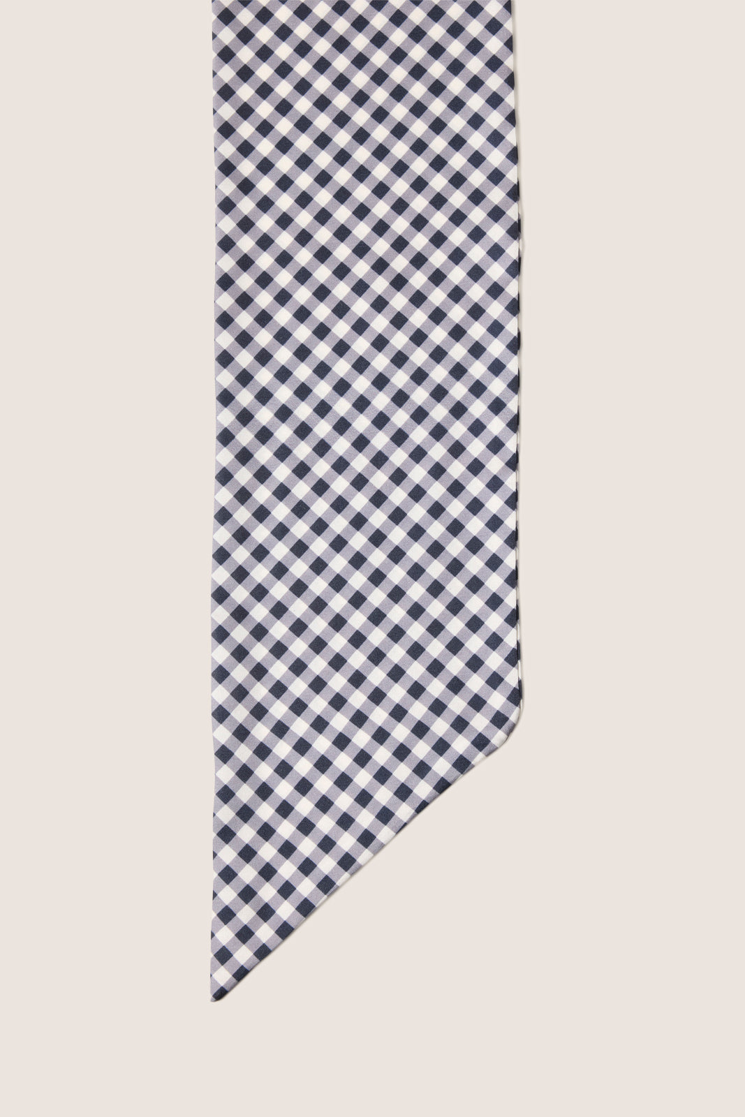 Betty Gingham Skinny Scarf