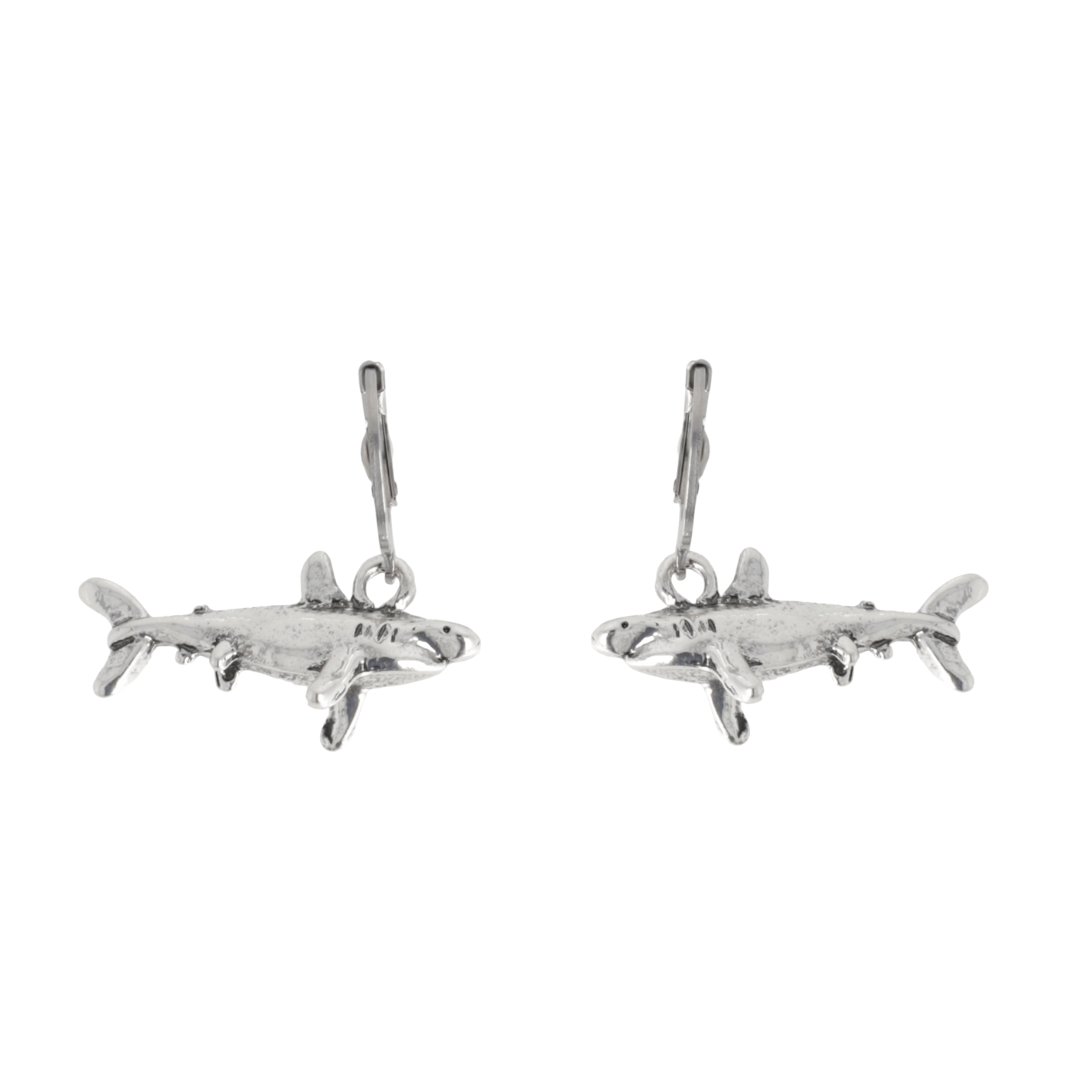Shark Hoop Earrings