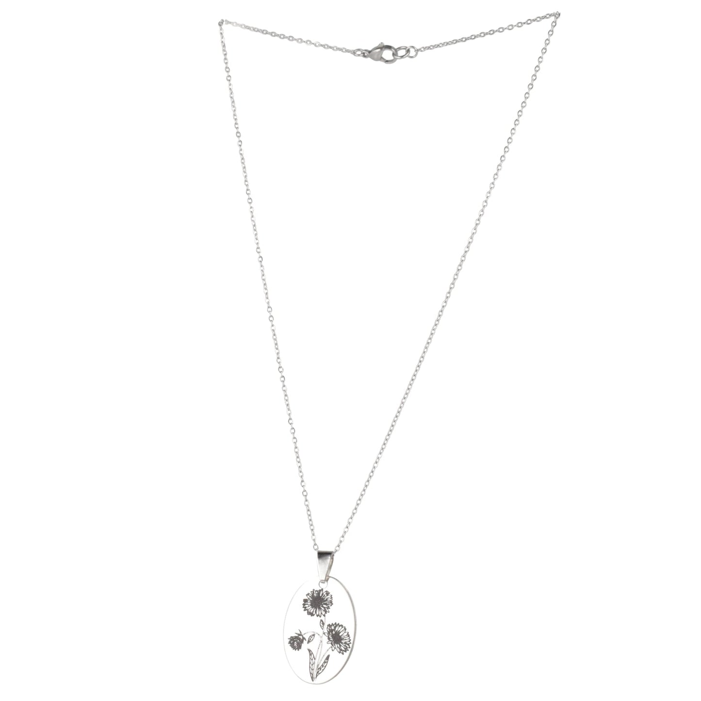 September Birth Flower Necklace - Aster
