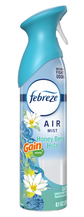Febreze Air Mist Spray Gain Honey Berry Scent - 8.1 oz