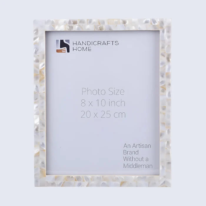 Gallery Wall Set – Mother of Pearl White 4x6 5x7 8x10