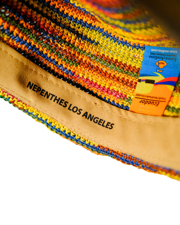 Hippie Hat - Bright Multi for Nepenthes Los Angeles