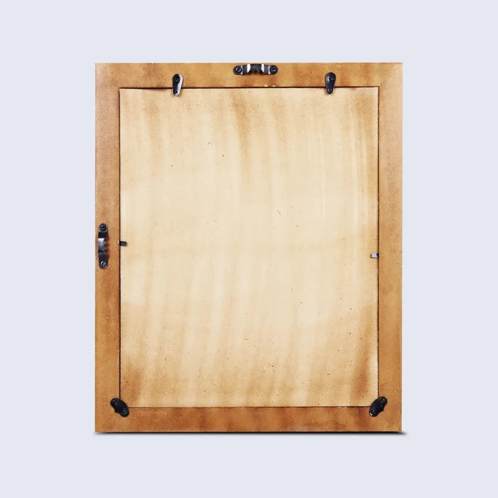 Handmade Make To Order Checkered Mirror Bone Inlay Collection in 9 Sizes