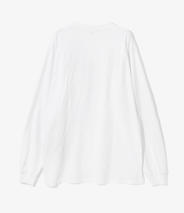 Nepenthes Special - L/S Crew Neck Tee - White