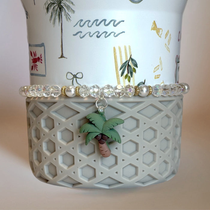Palm Tree Tumbler Bracelet