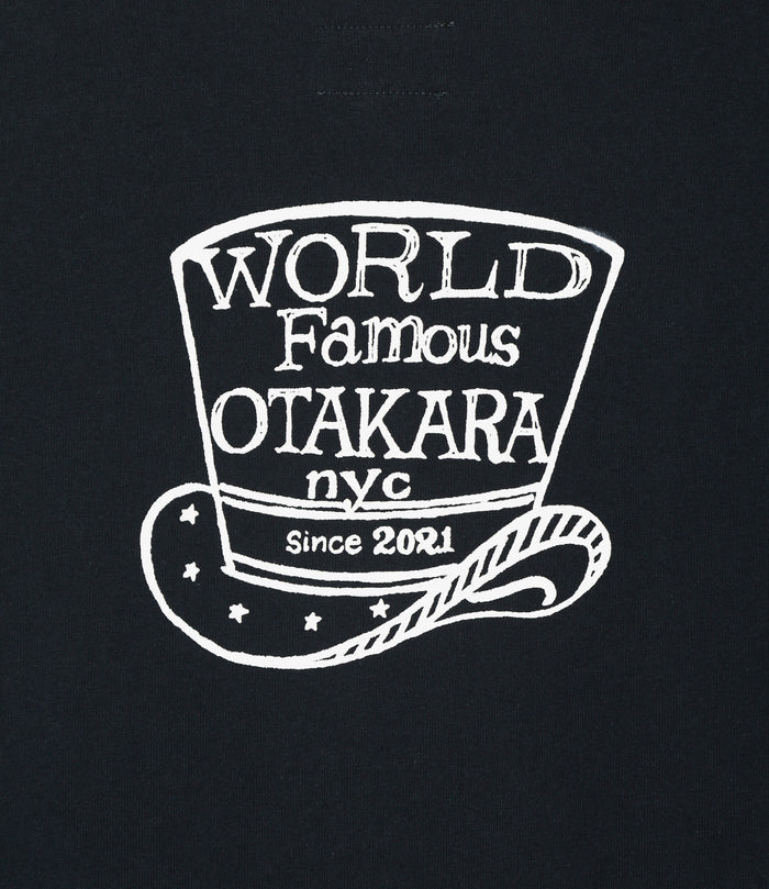 Printed Tee - Navy - World Famous