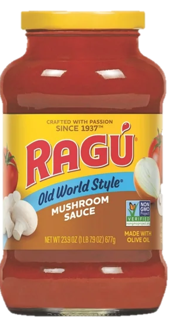 Ragu Spaguetti Mushroom Sauce - 23 oz