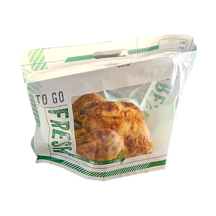 Rotisserie Chicken Plastic Bag - 12.75" x 6.75" x 5.5"