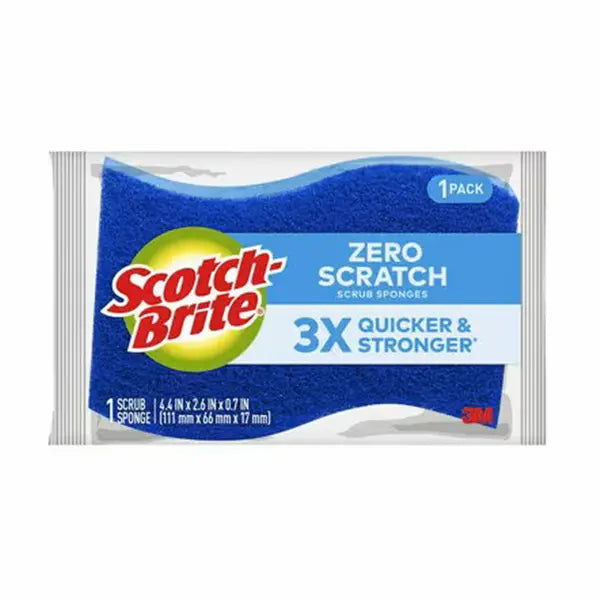 Scotch-Brite Non-Scratch Scrub Sponge Blue - 1 pk