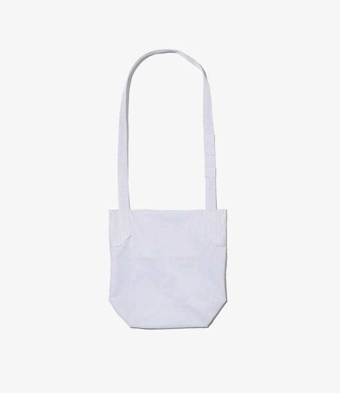 Shoulder Pouch - White Polyester Mesh