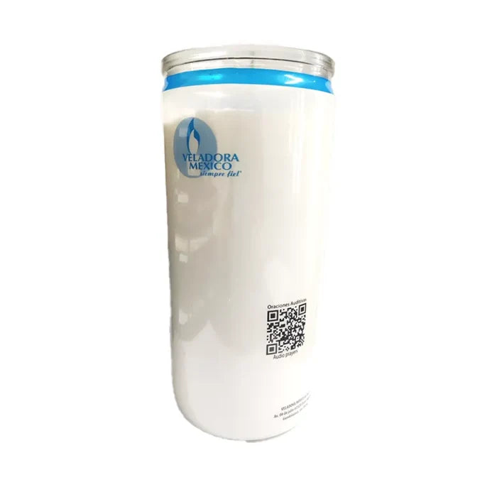 Solid White Ceremonial Candle - giant cup