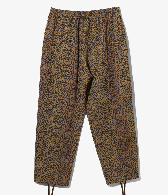 String C.S Pant - Brown - Poly Jq. / Leopard