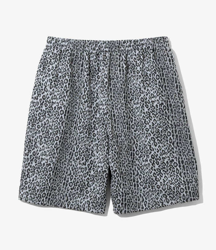 String C.S. Short - Grey - Poly Jq. / Leopard