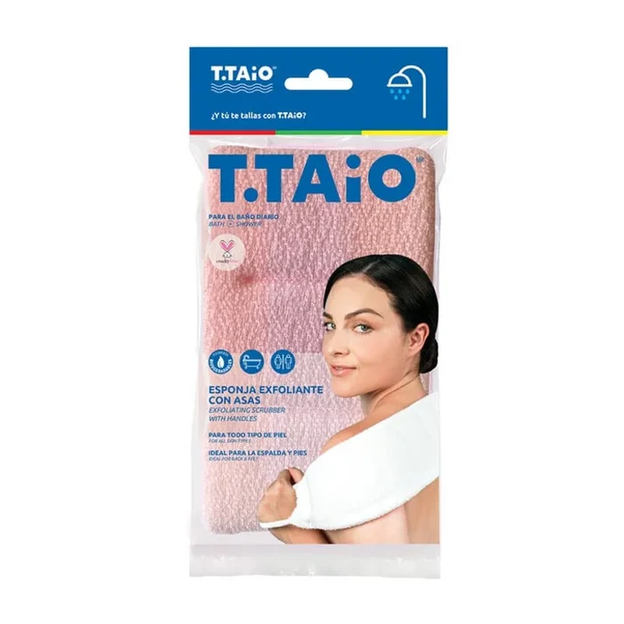 T.TAIO Bath and Shower Back Scrubber w/ handles - 1ct