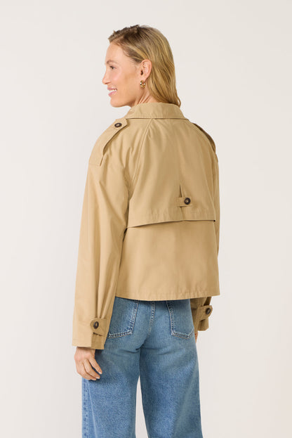 Benny Cropped Trench Jacket