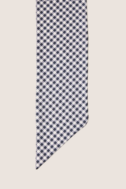 Betty Gingham Skinny Scarf