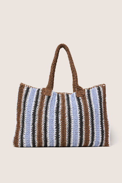 Brandi Raffia Tote