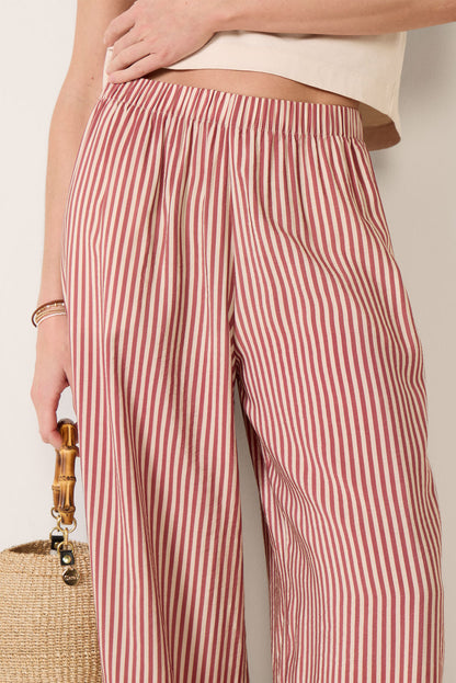 Anya Stripe Pull On Pant