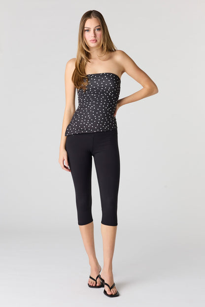Heavy Contour Asymmetrical Tube Top
