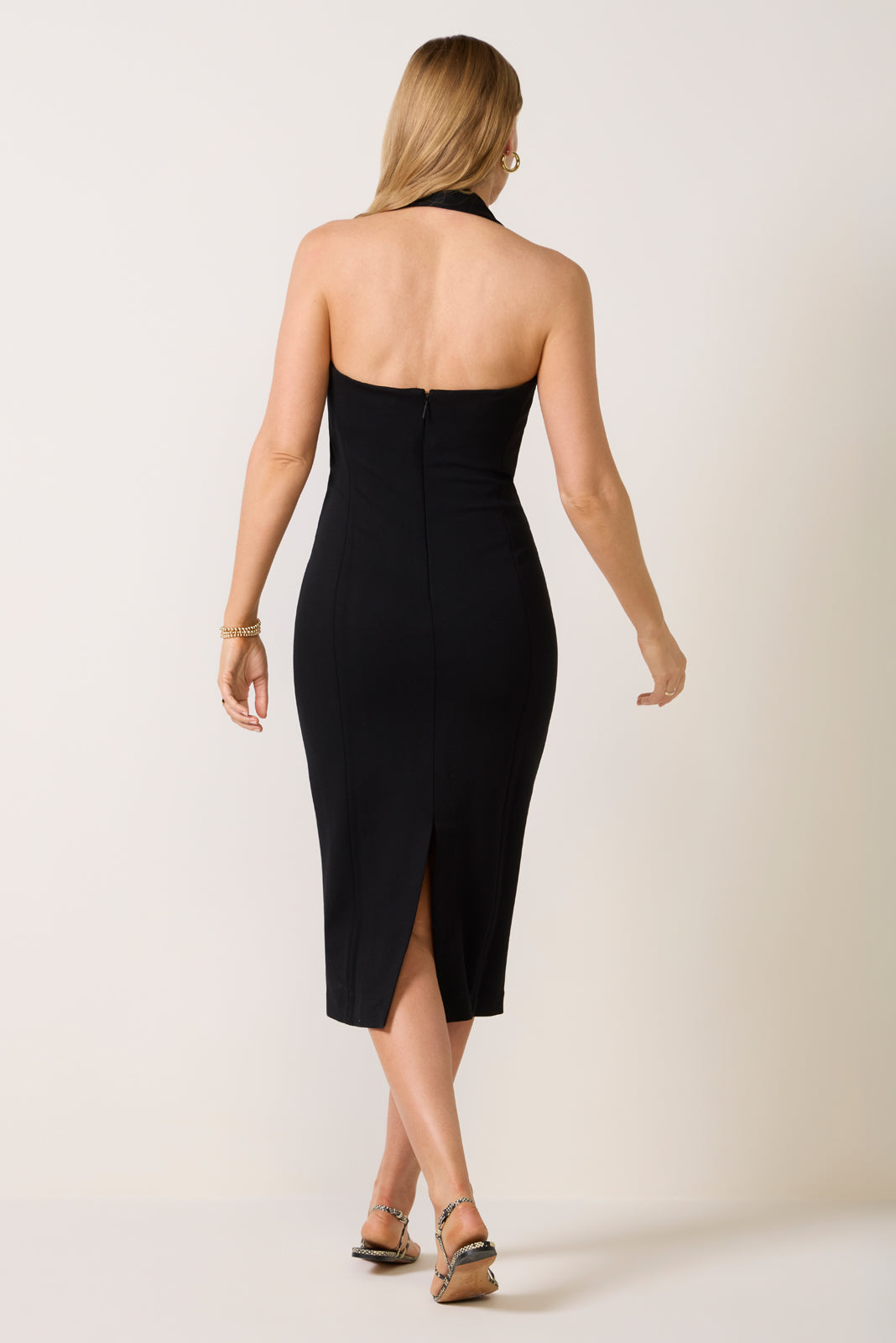 Halter Midi Dress
