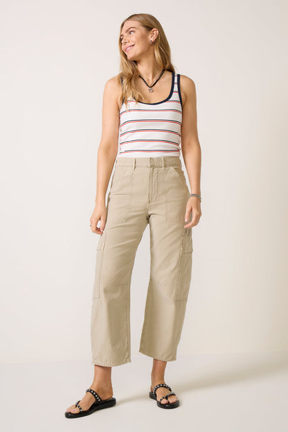 Fisher Striped Rib Tank