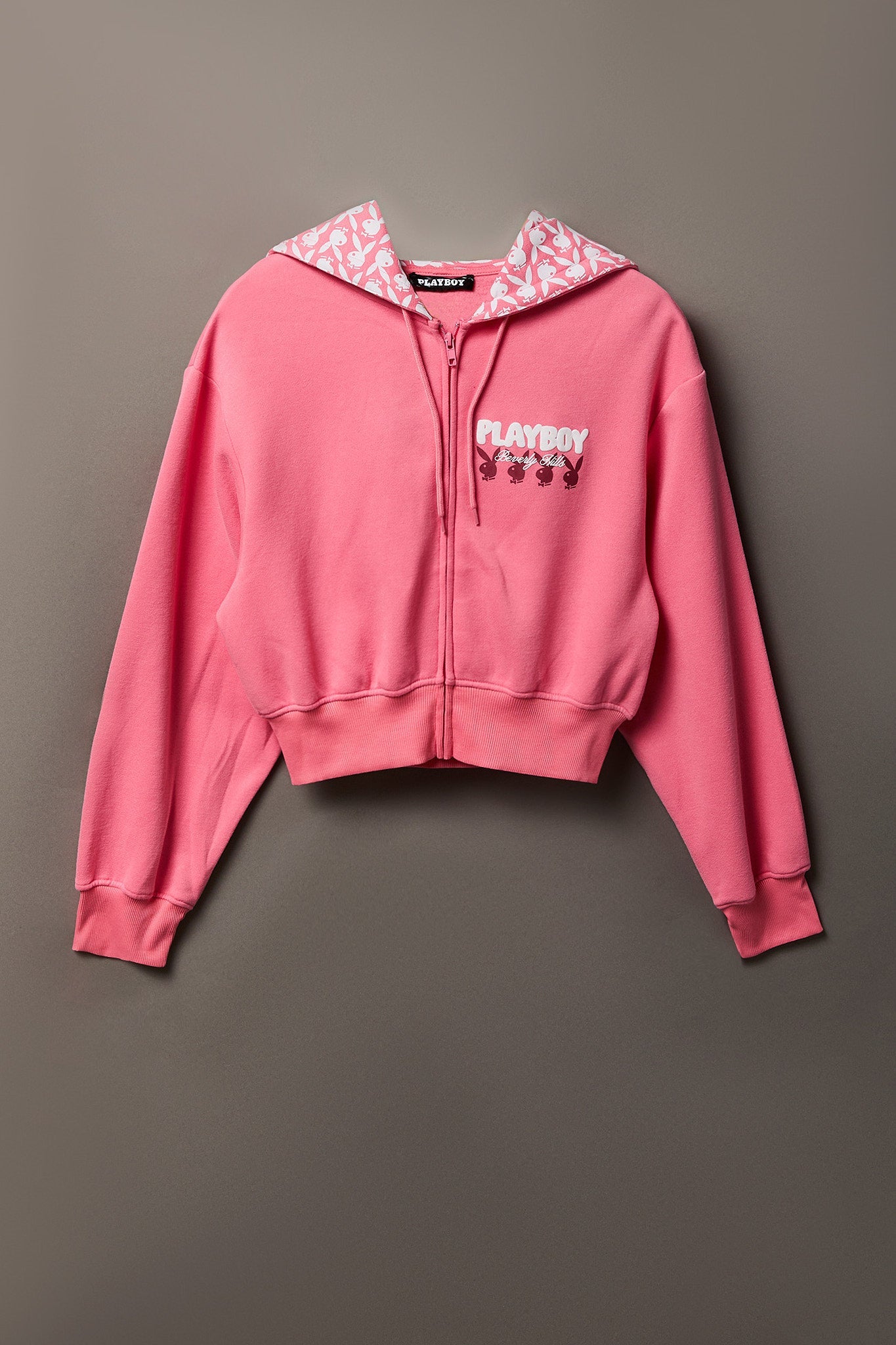 Playboy Fleece Graphic Zip Hoodie