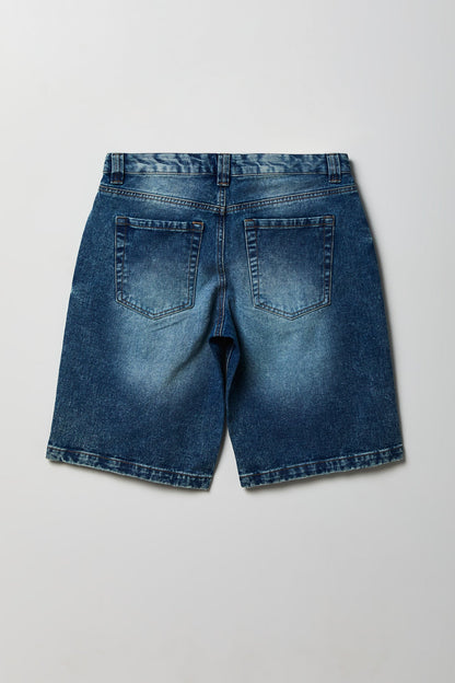 Brooklyn Low Rise Dark Jort 11" with Cherry Keychain