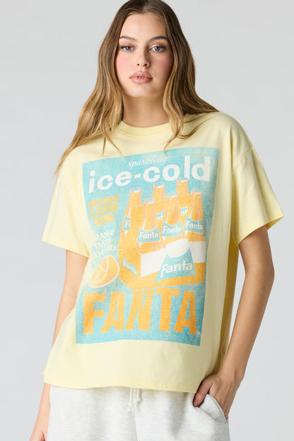 Coca-Cola Graphic Boyfriend T-Shirt