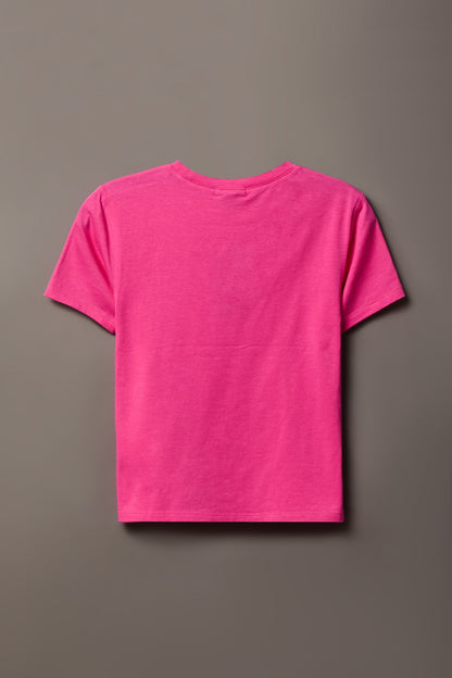 Soft Contour Playboy Rhinestone T-Shirt
