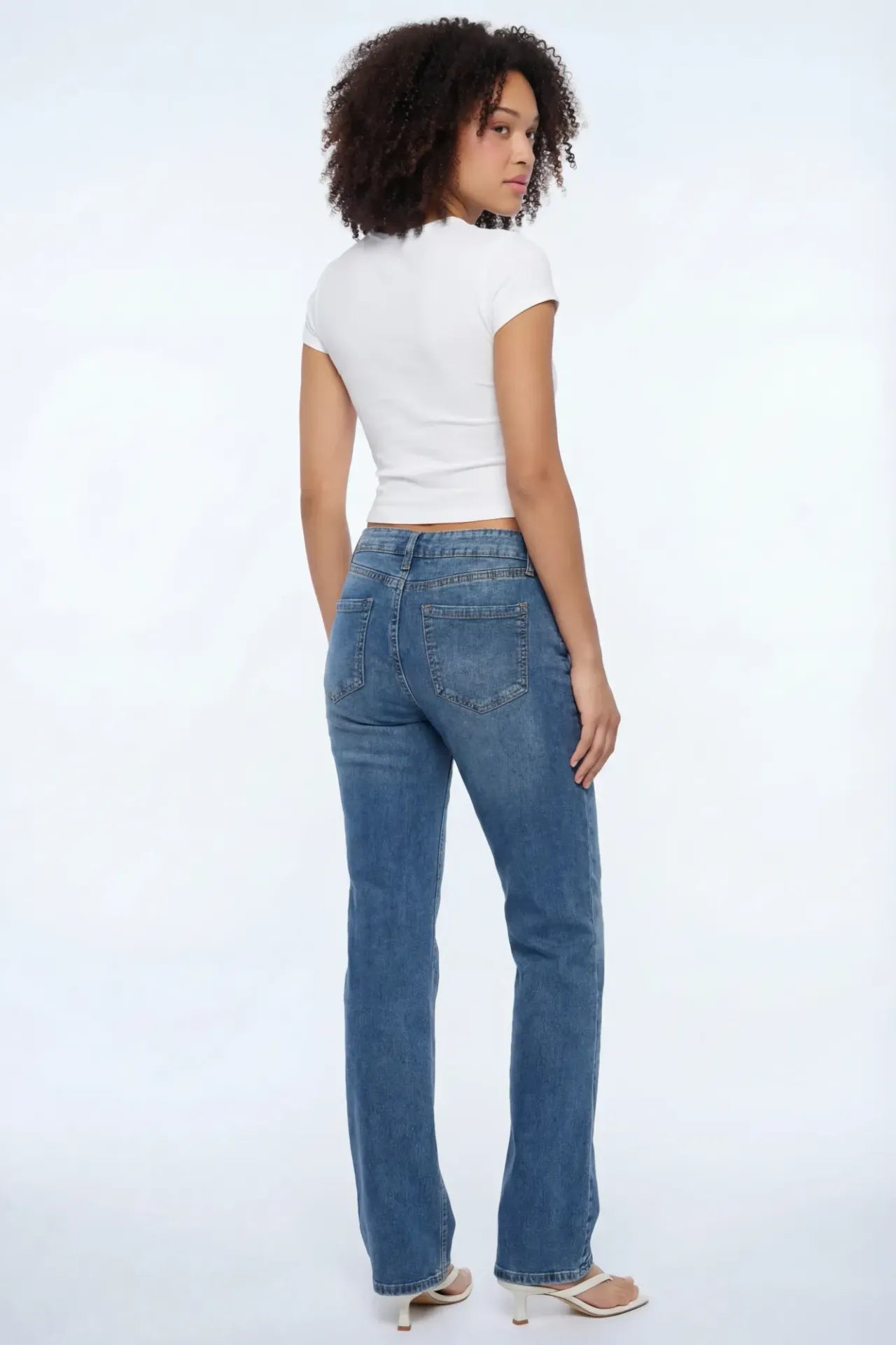 Low Rise Bootcut Vintage Medium Jean