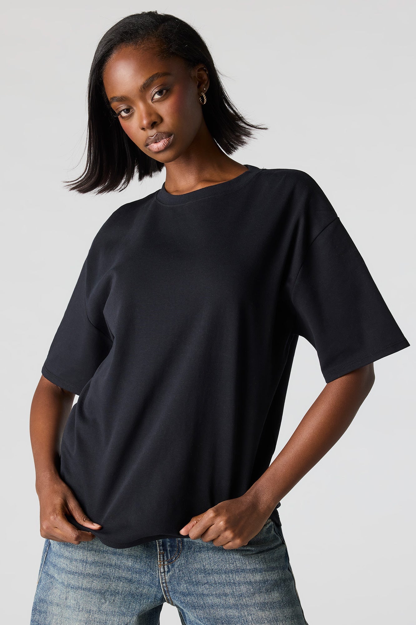 Luxe Heavy Cotton Oversized Boxy T-Shirt