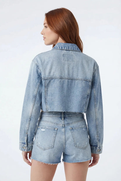 Cropped Denim Jacket