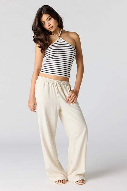 Striped Halter Top