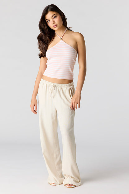 Striped Halter Top