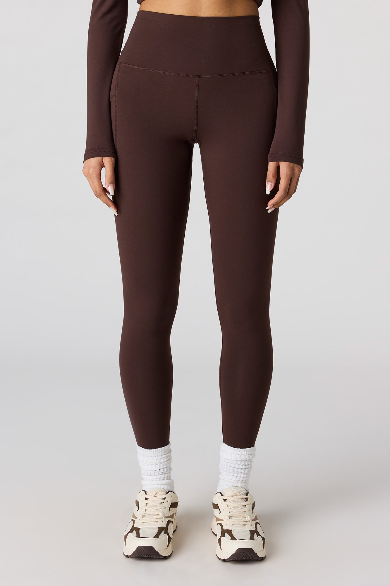 Active High Density Side Pocket Legging