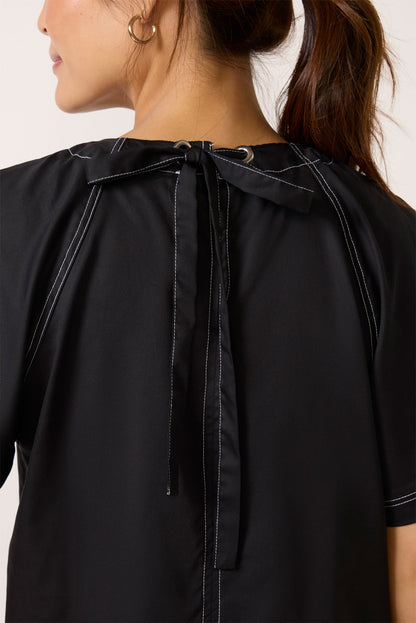 Arlo Contrast Stitch Blouse
