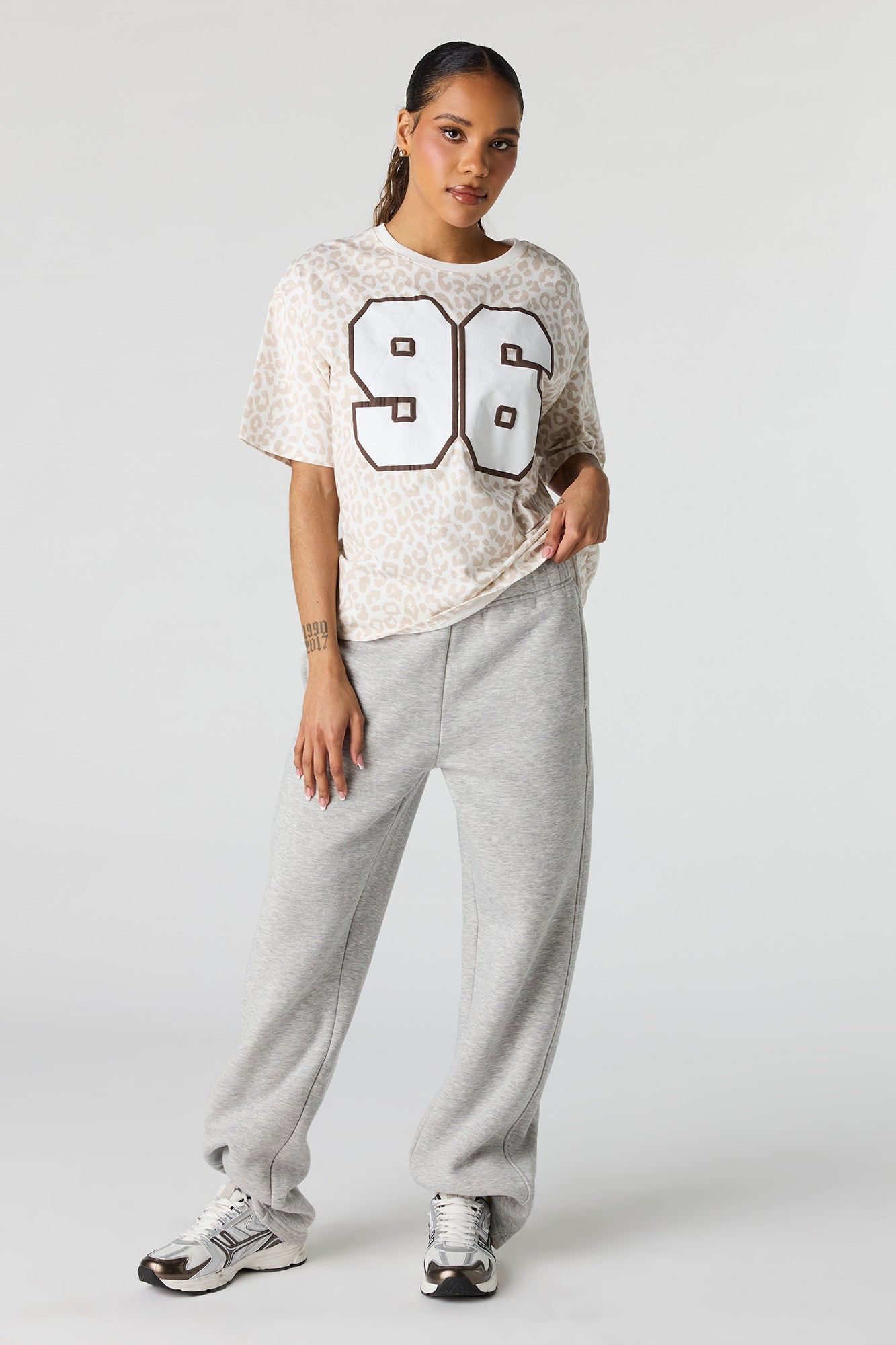 Graphic Printed Boyfriend T-Shirt