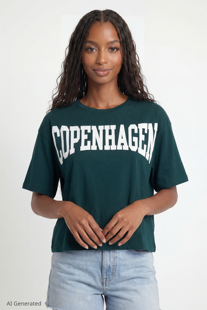 Destination Graphic Boyfriend T-Shirt