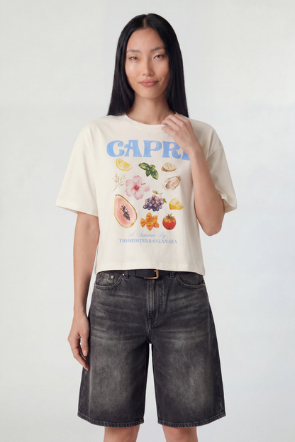 Summer Graphic Boyfriend T-Shirt