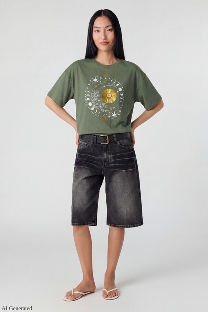 Summer Graphic Boyfriend T-Shirt