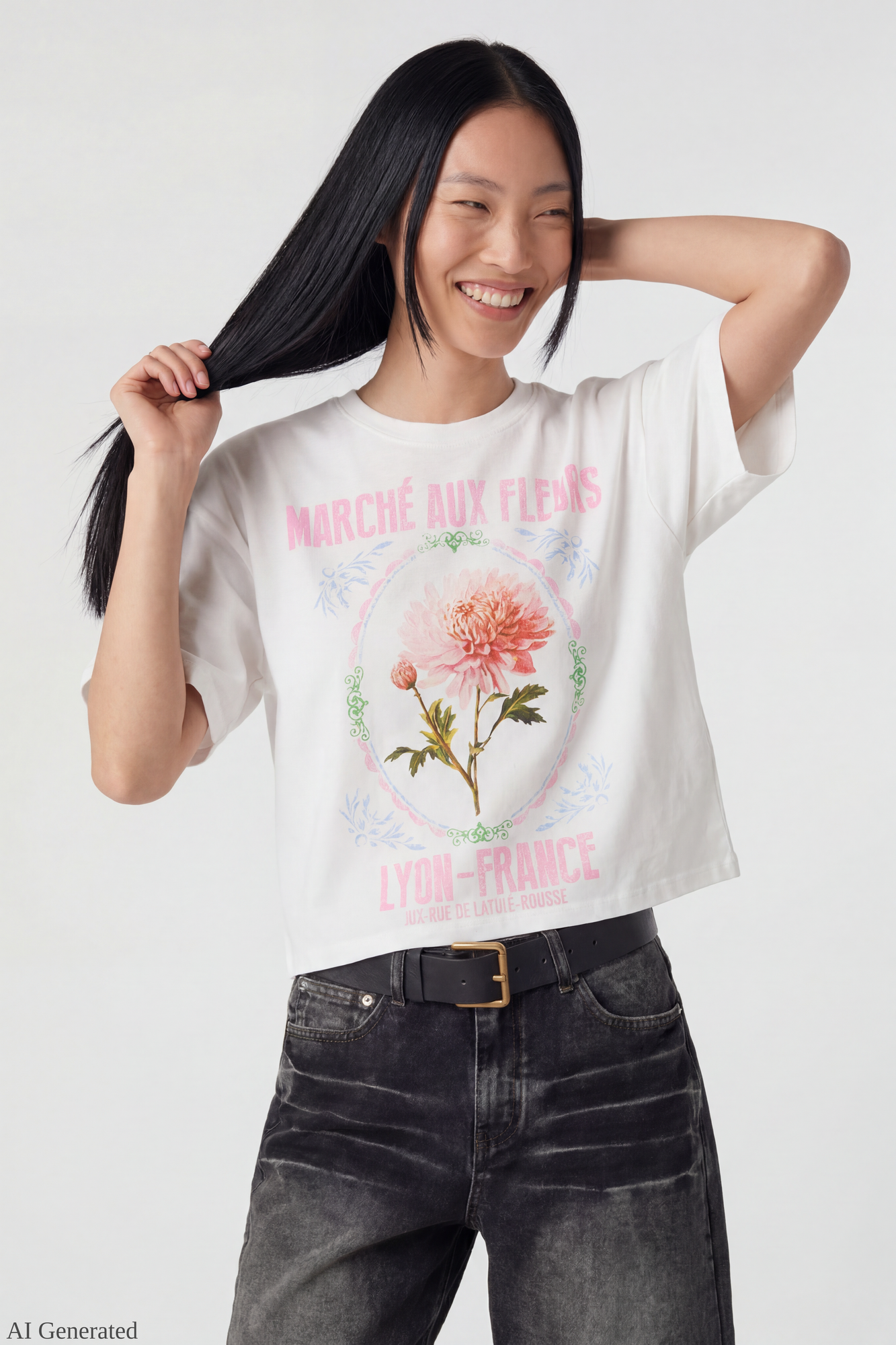 Summer Graphic Boyfriend T-Shirt