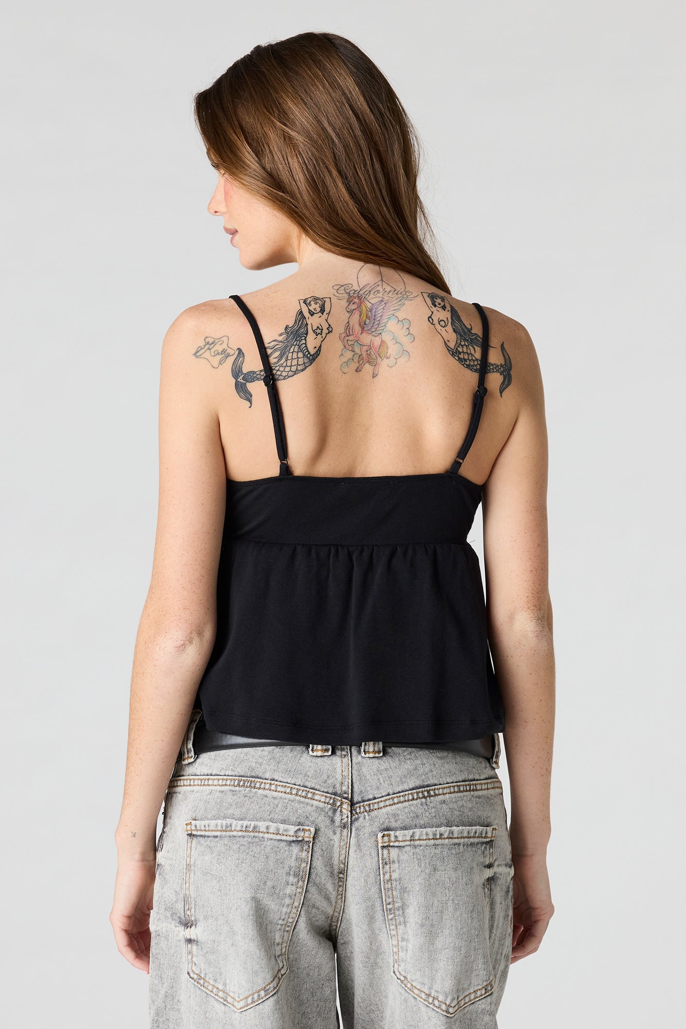 Surplice Babydoll Cami