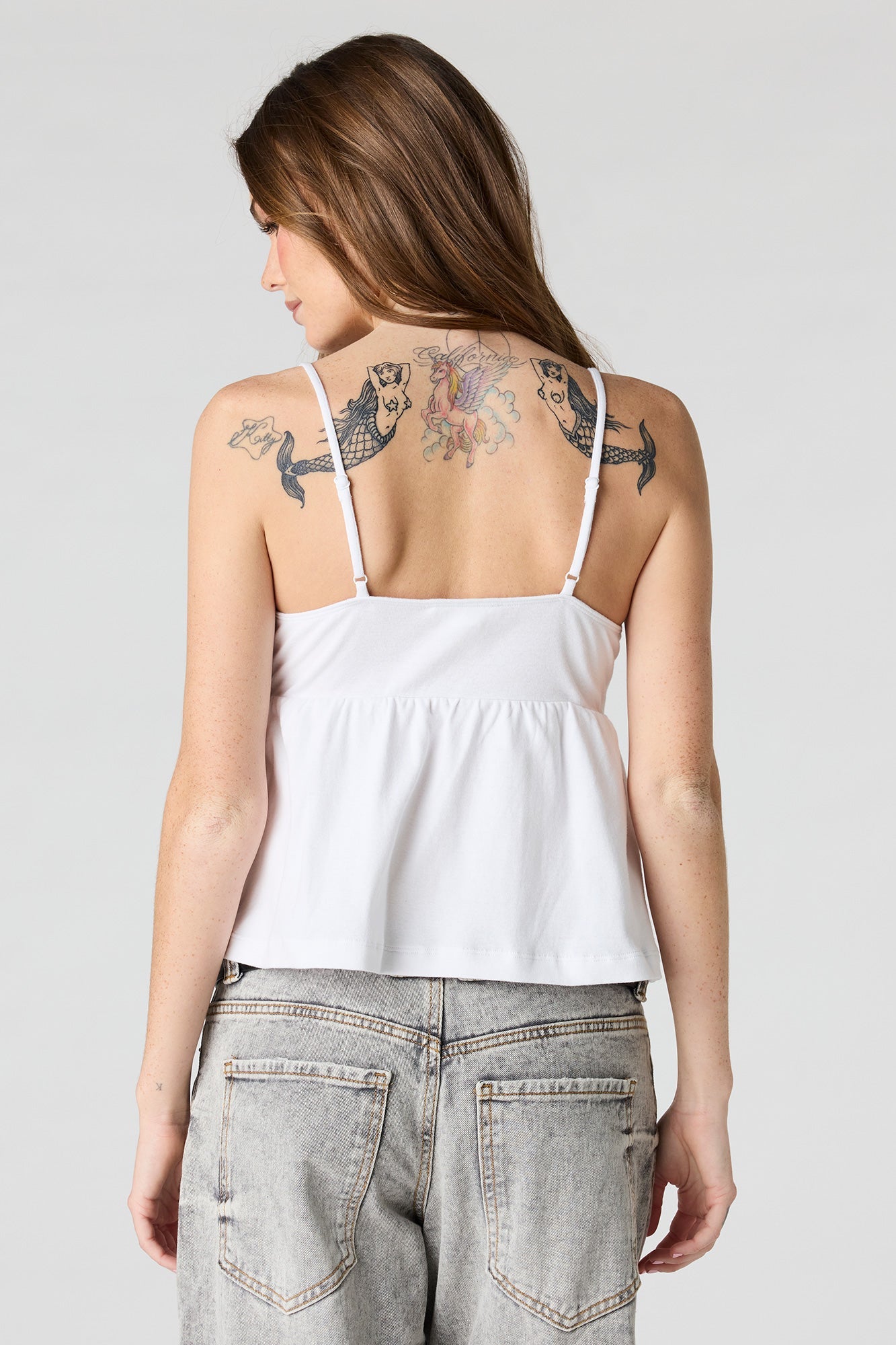 Surplice Babydoll Cami