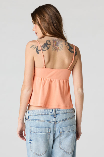 Surplice Babydoll Cami