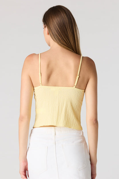 Textured Butterfly Top