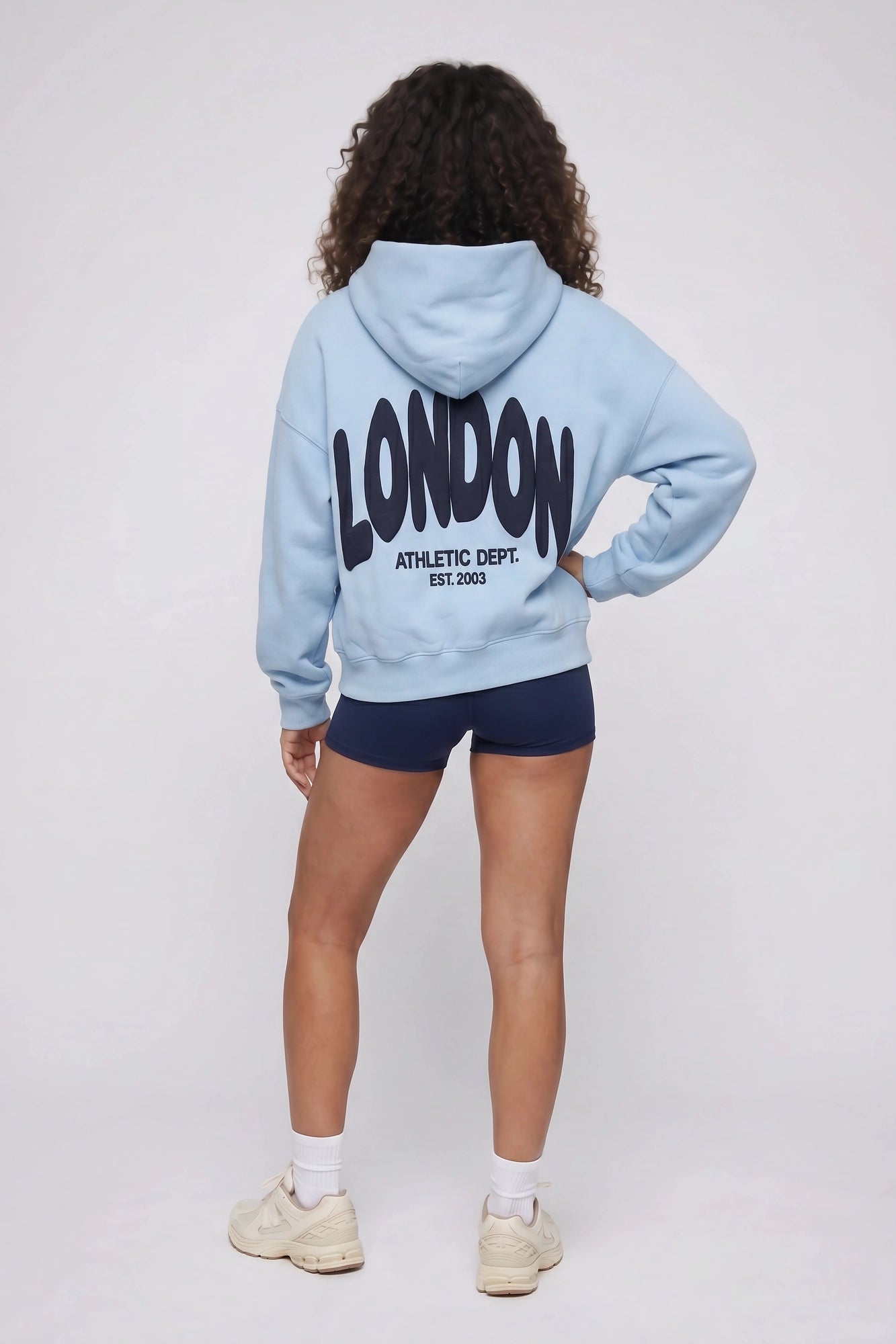 Graphic Boxy Fleece Hoodie