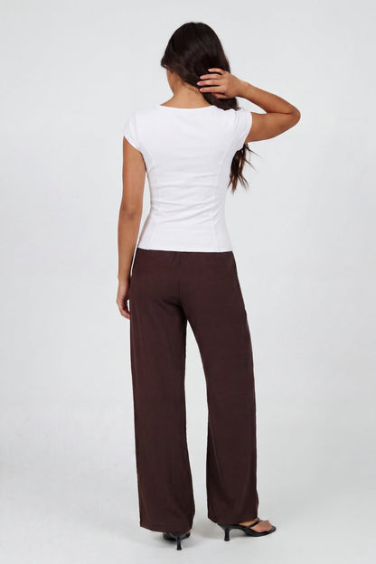 Luxe Heavy Contour Square Neck Top