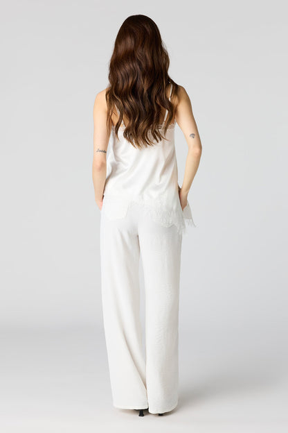 Flowy Drawstring Dress Pant