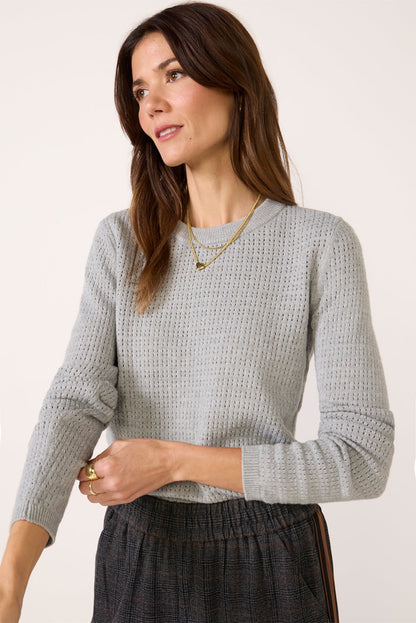 Amanda Pointelle Sweater