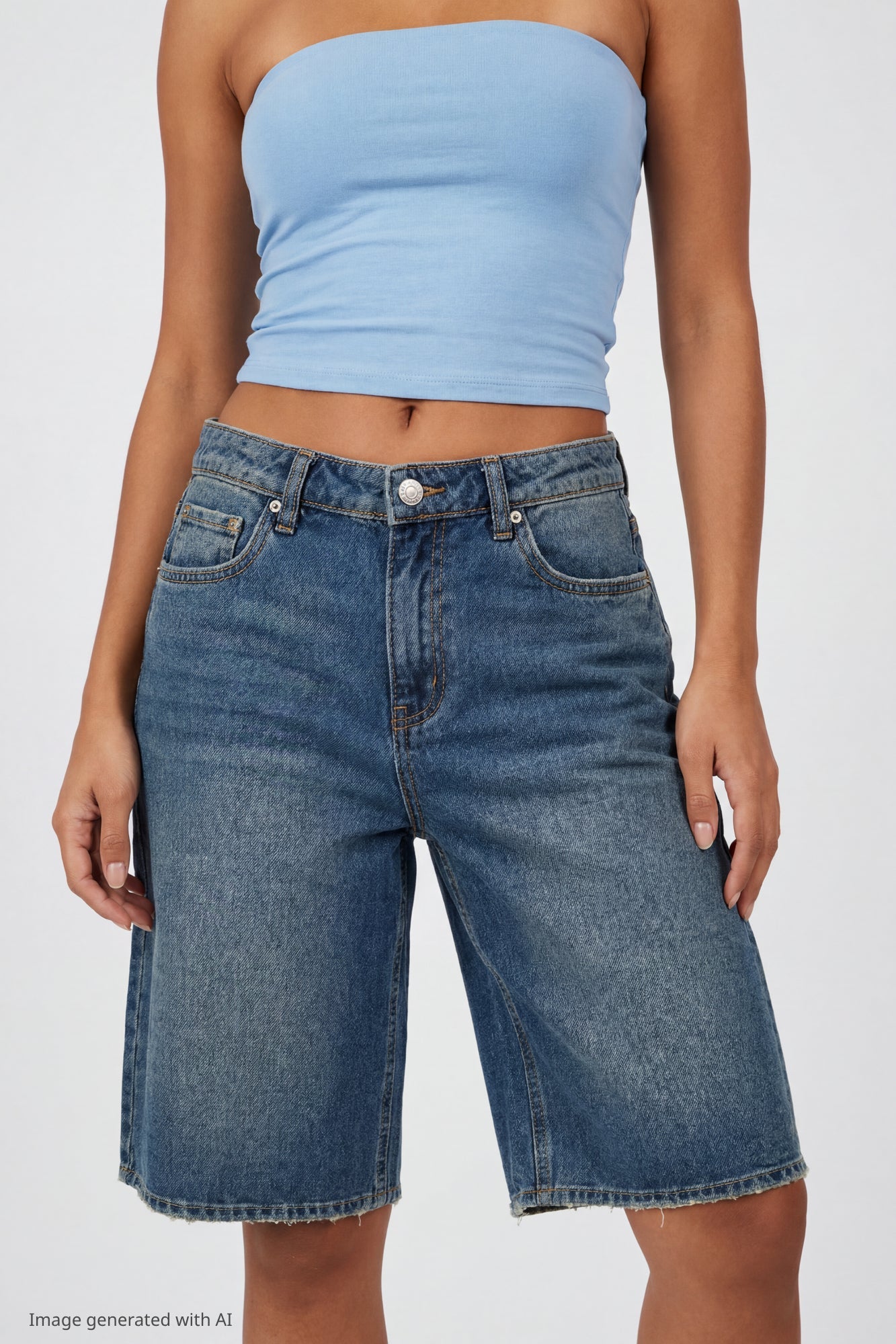 Low Rise Baggy Vintage Medium Jort 13"